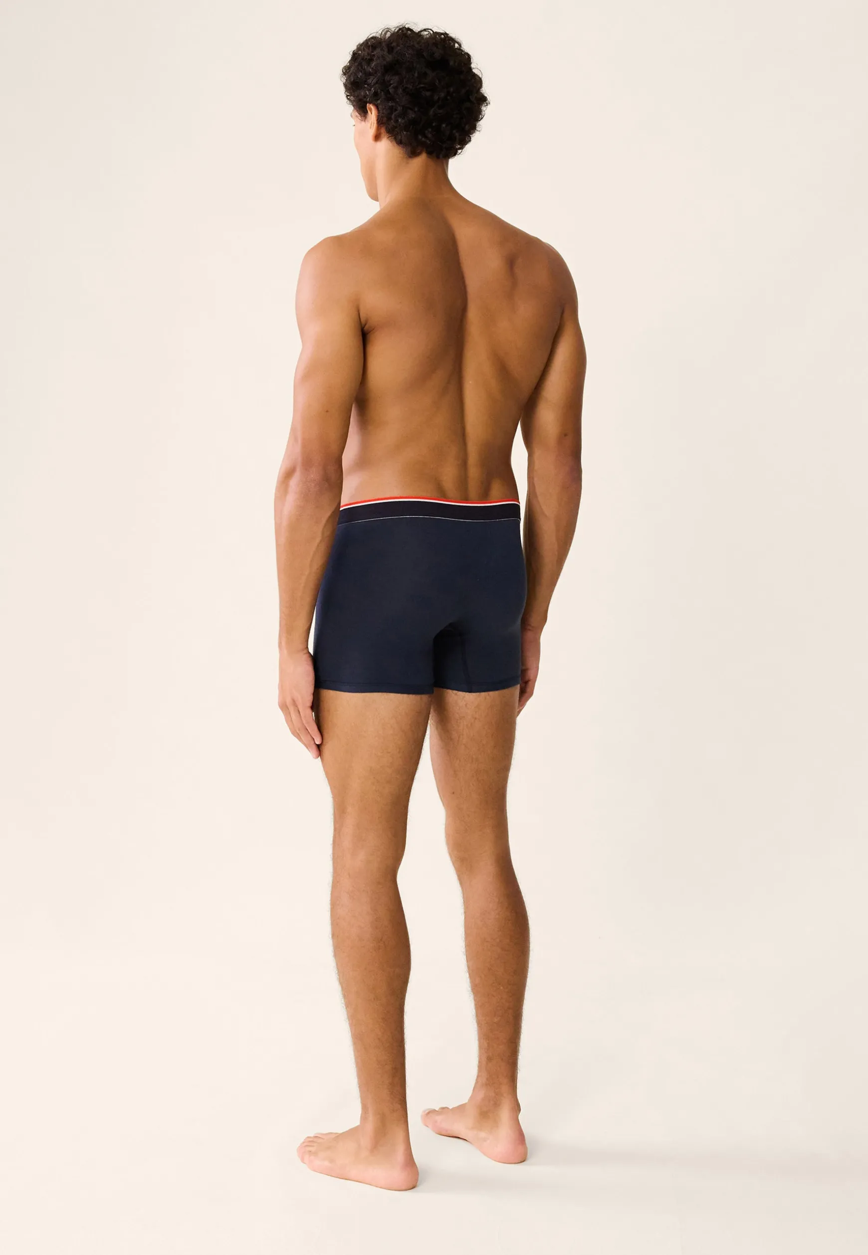 Le slip français Boxer en coton LSF x Armor Lux-Le Petit Minou Marine<Homme Collaboration Armor Lux ⚓ | Boxers