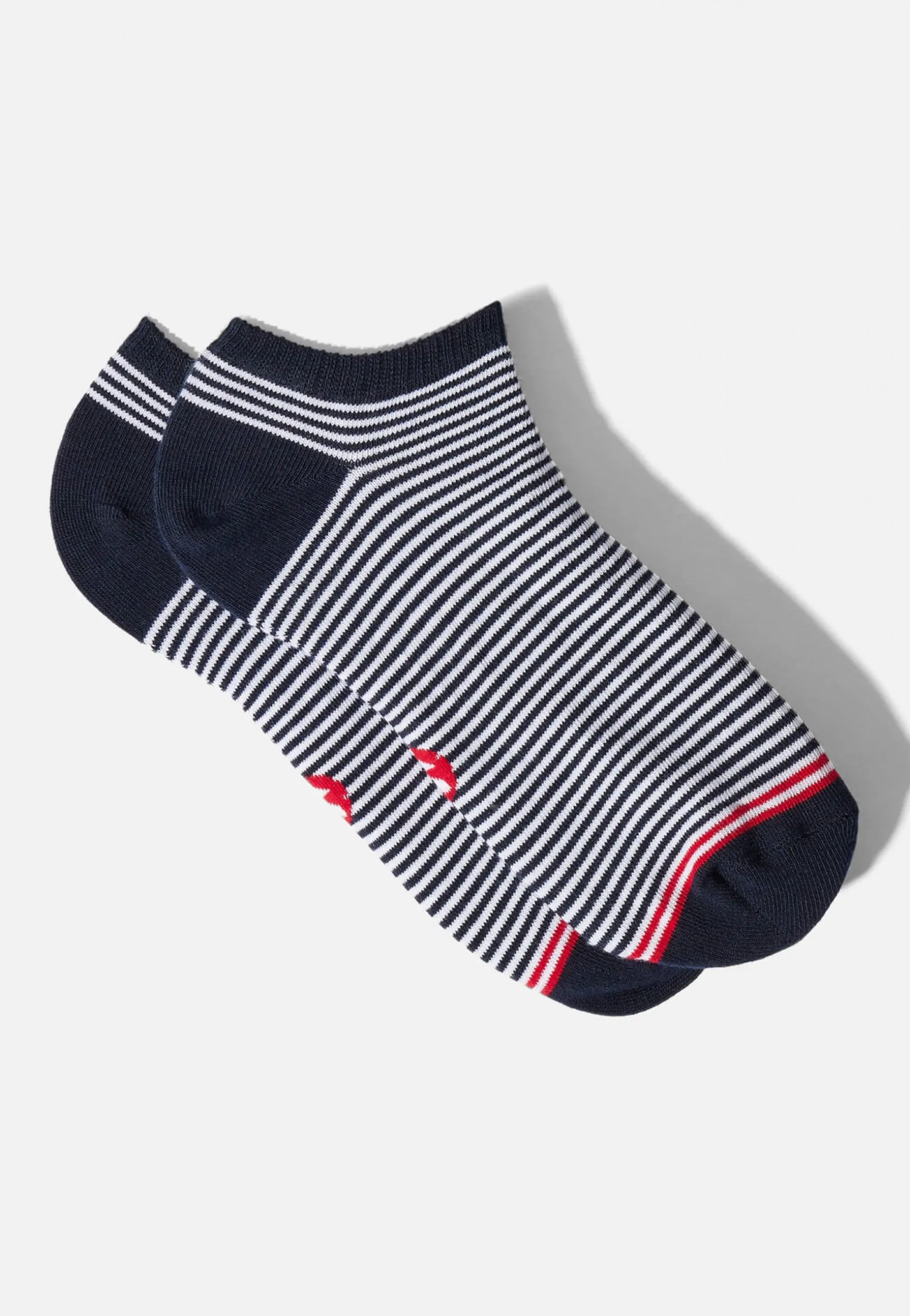 Le slip français Cinquo de socquettes en coton-Pack Cinquo Socquettes Jo Marine Gris Chiné Noir<Homme Chaussettes Courtes | Chaussettes Courtes