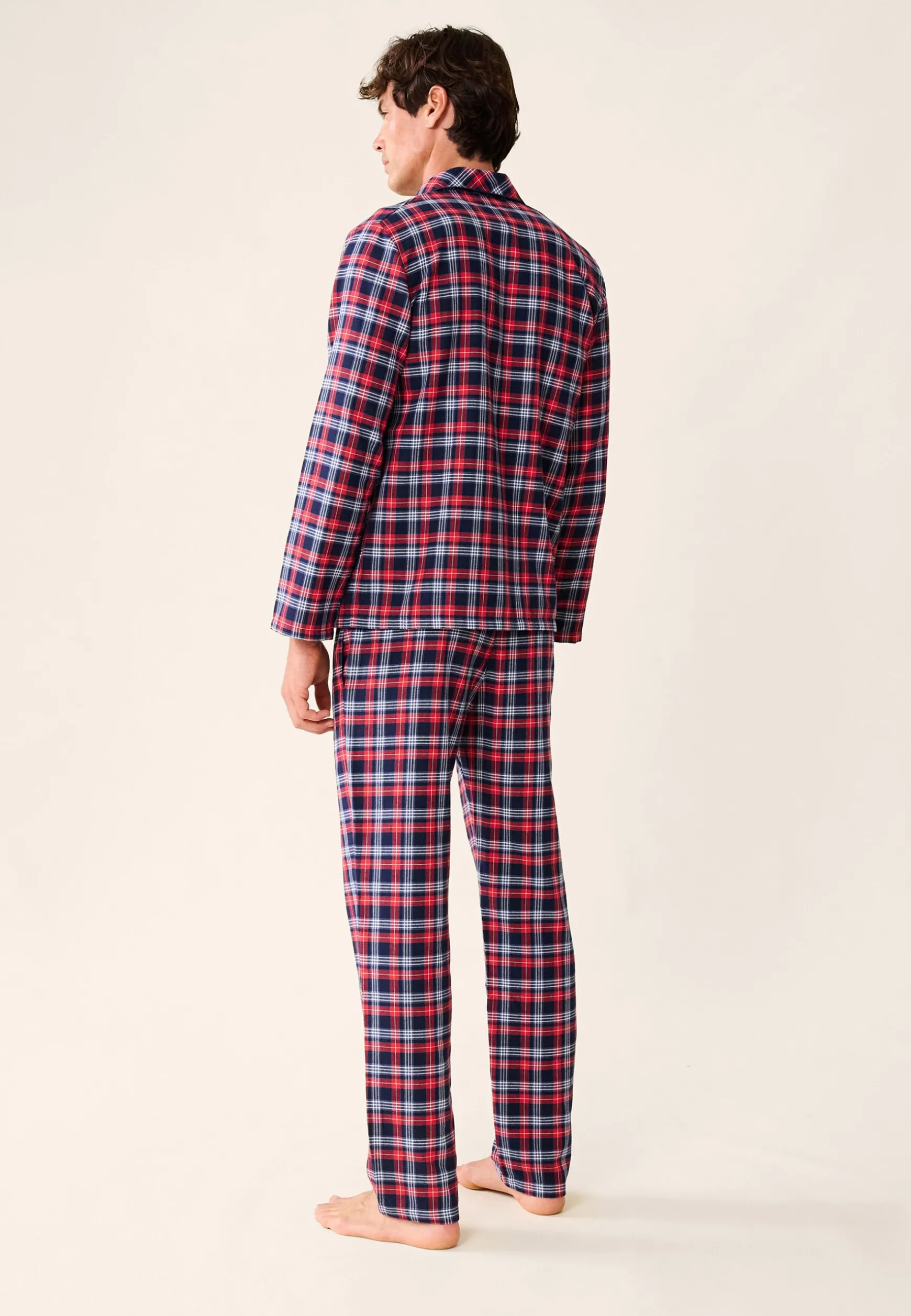 Le slip français Ensemble de pyjama t-shirt et pantalon en coton-Ensemble Pyjama Baptiste Tartan<Homme Collection Cadeaux | Ensembles De Pyjamas