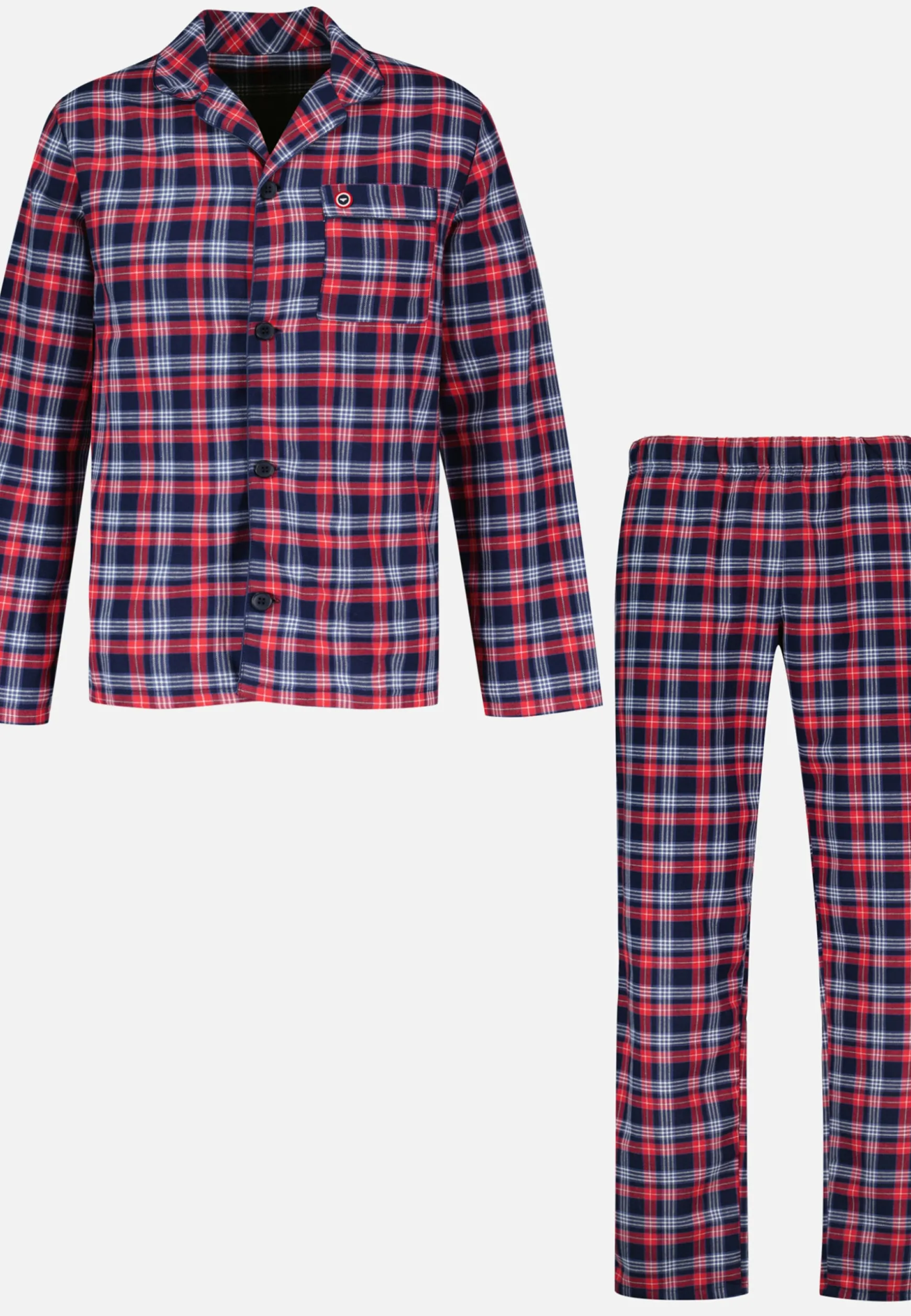 Le slip français Ensemble de pyjama t-shirt et pantalon en coton-Ensemble Pyjama Baptiste Tartan<Homme Collection Cadeaux | Ensembles De Pyjamas