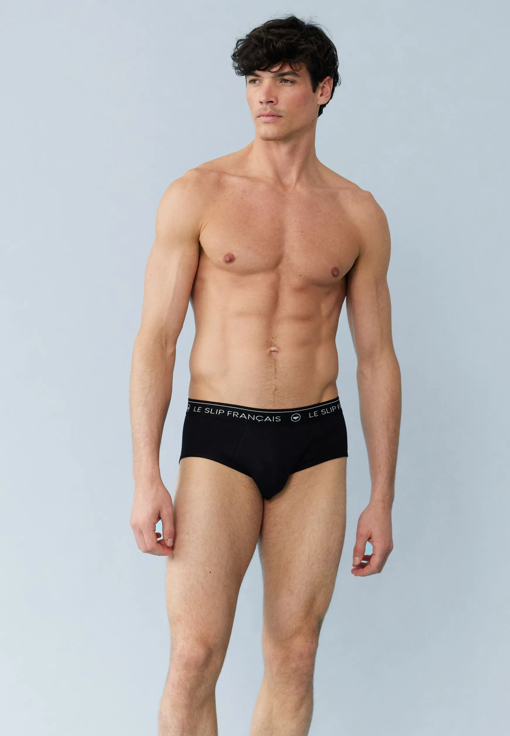 Le slip français Six pack slips en Coton-Pack 6 Slip Intrépide Marine Noir Jean<Homme Packs De Slips | Packs Sous-Vêtements