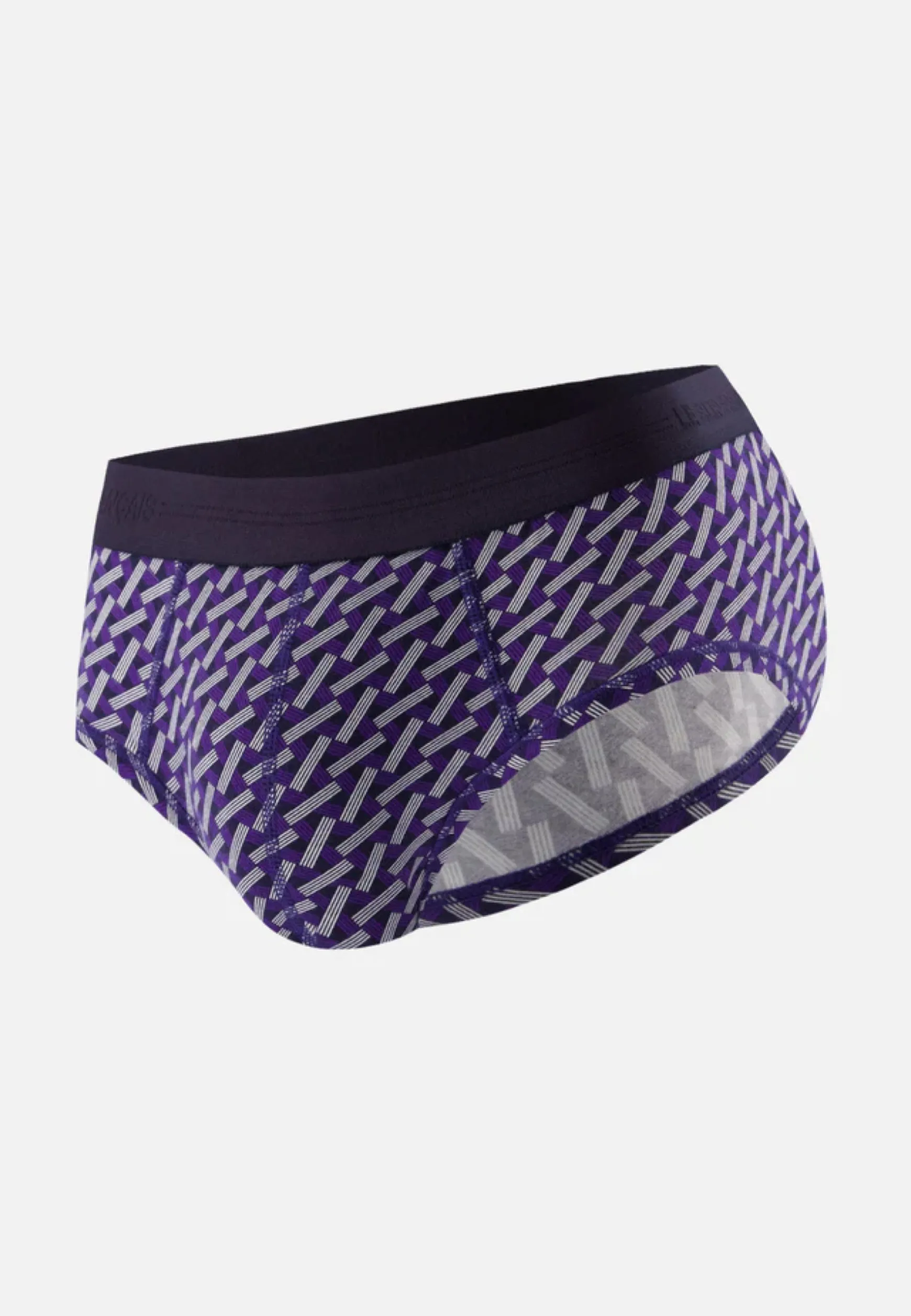 Le slip français Slip en coton-Terrible Imprimé Diago Marine Velours<Homme Slips | Slips