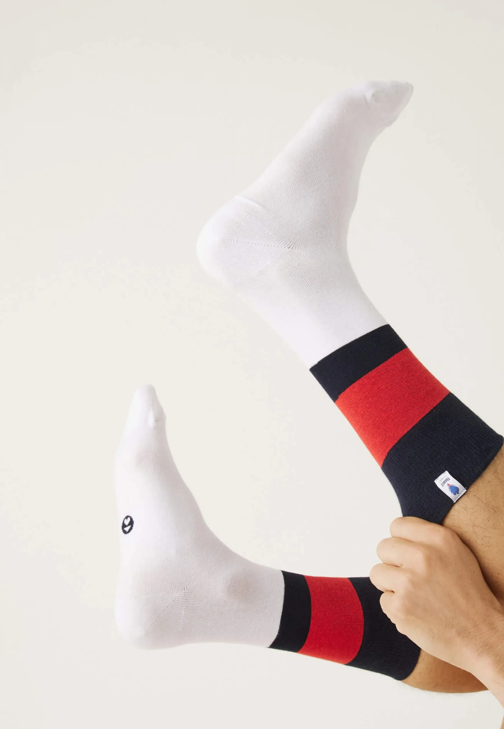 Le slip français Trio de chaussettes mi-hautes en coton-Pack Trio Chaussettes Lucas Equipe de France Coq<Homme Chaussettes En Coton | Chaussettes En Coton