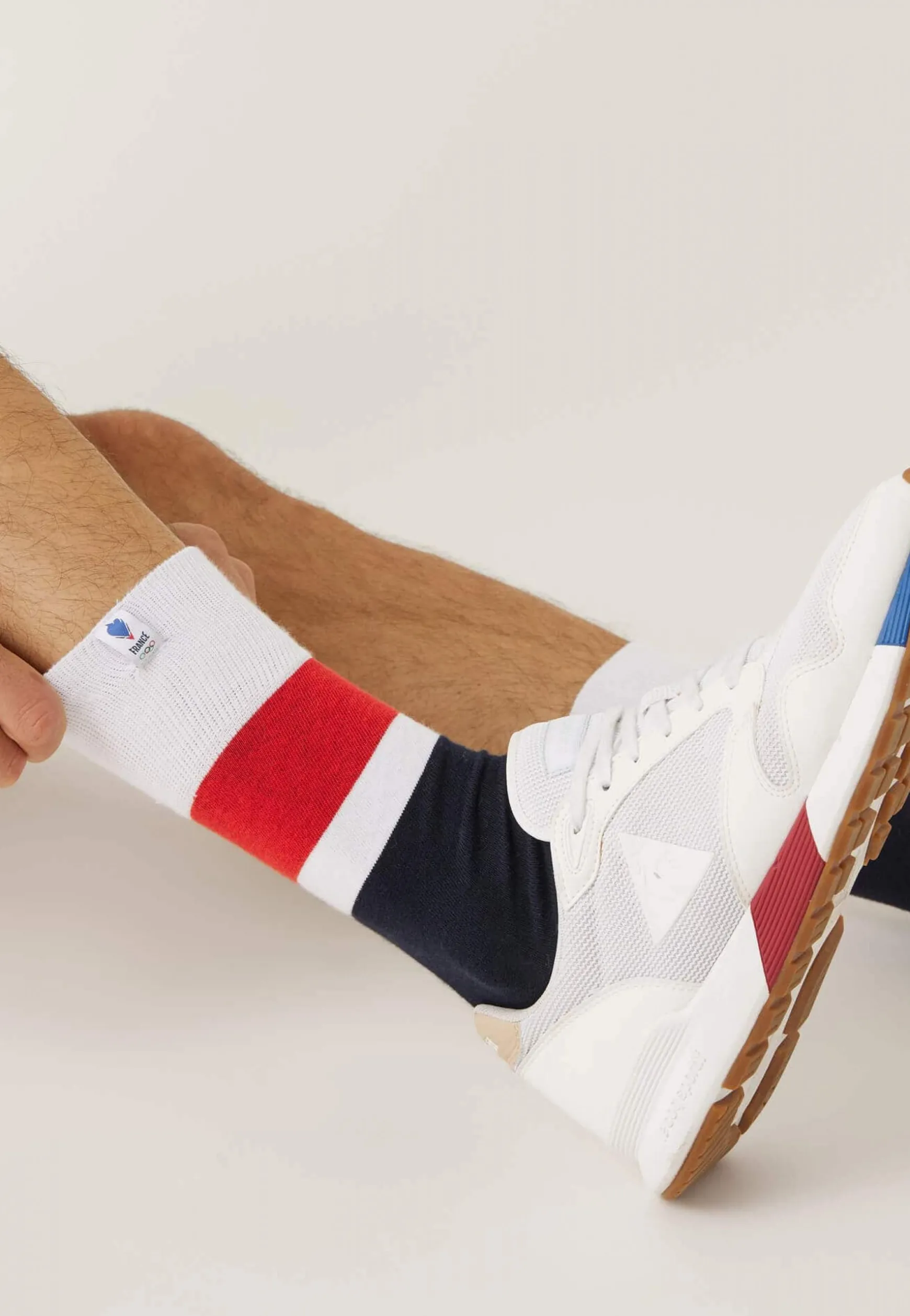 Le slip français Trio de chaussettes mi-hautes en coton-Pack Trio Chaussettes Lucas Equipe de France Coq<Homme Chaussettes En Coton | Chaussettes En Coton